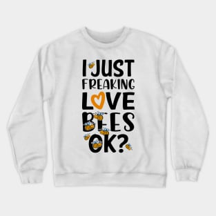 Love Bees Crewneck Sweatshirt